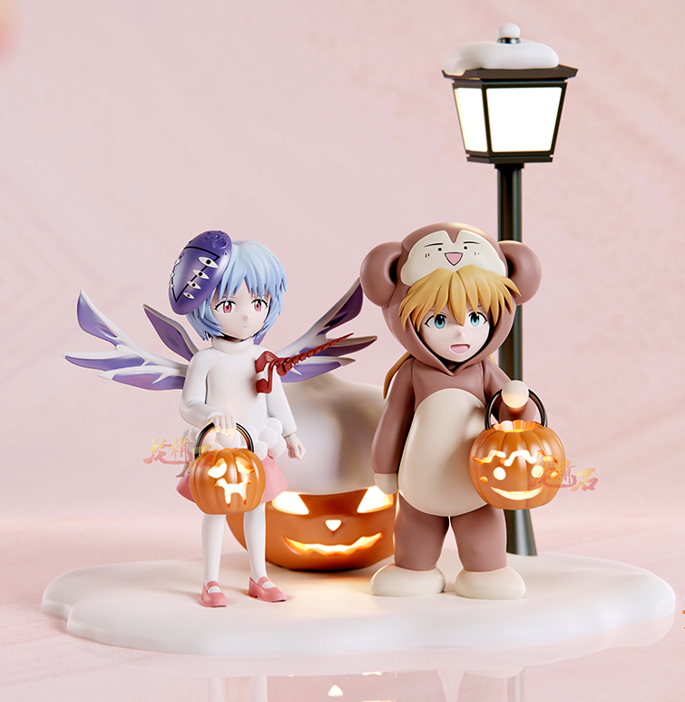 Halloween Soryu Asuka Langley & Ayanami Rei - Neon Genesis Evangelion