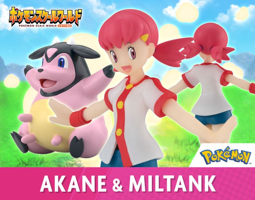Pokemon Scale World Johto Region Akane & Miltank