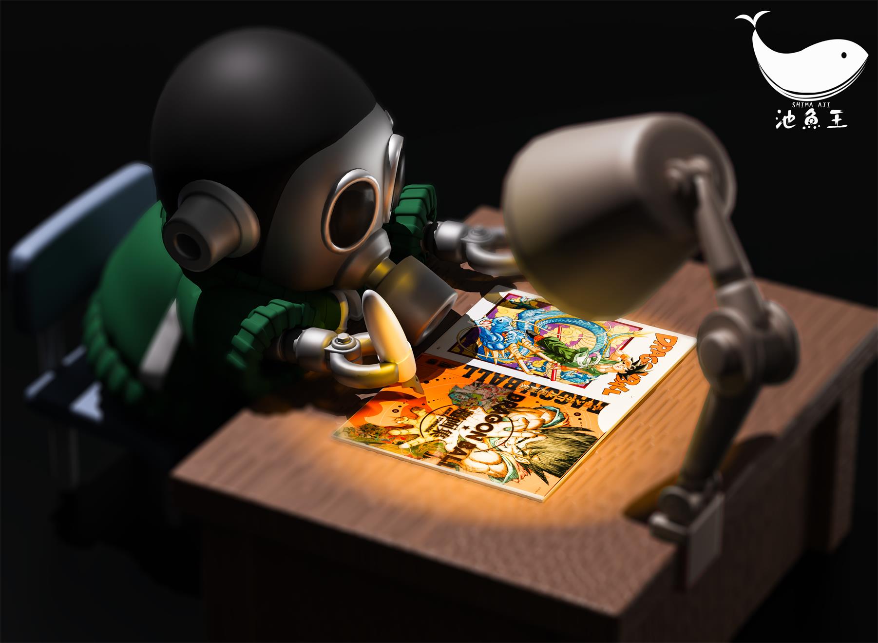 Great cartoonist Toriyama Akira - Dragon Ball