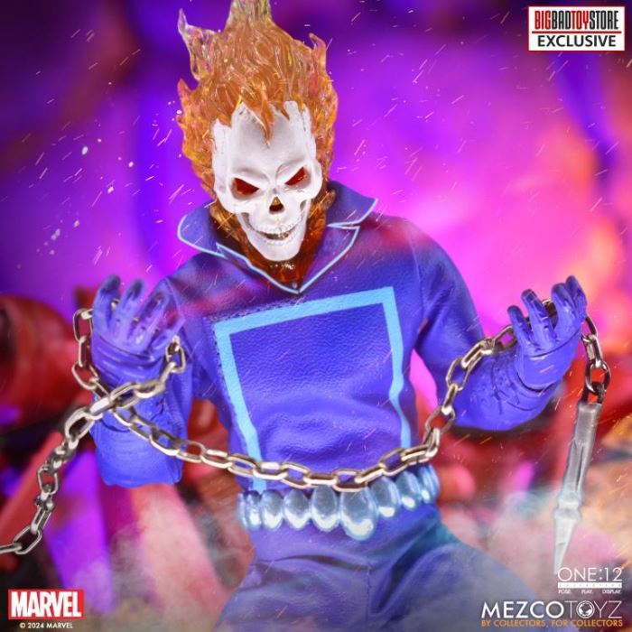One:12 Collective Ghost Rider & Hell Cycle (Vengeance Edition)