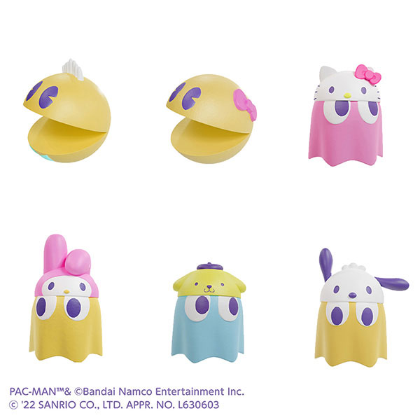 Pac-Man x Sanrio Characters Chibi Collect Figure Vol.1