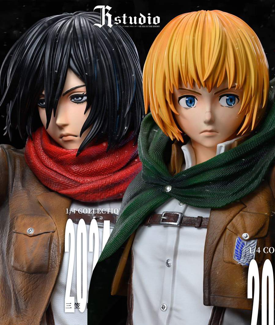 Mikasa Ackerman & Armin Arlert - Attack on Titan