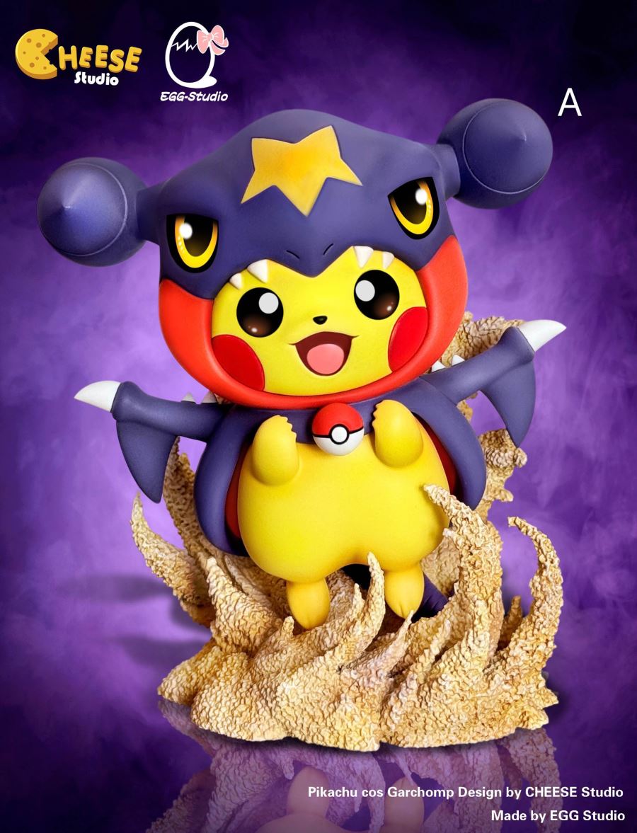 Pikachu cos Garchomp - Pokemon
