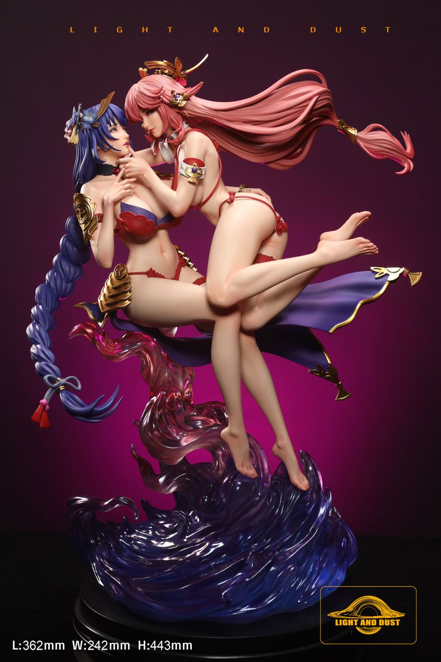 Raiden Shogun & Yae Miko - Genshin Impact 1/4