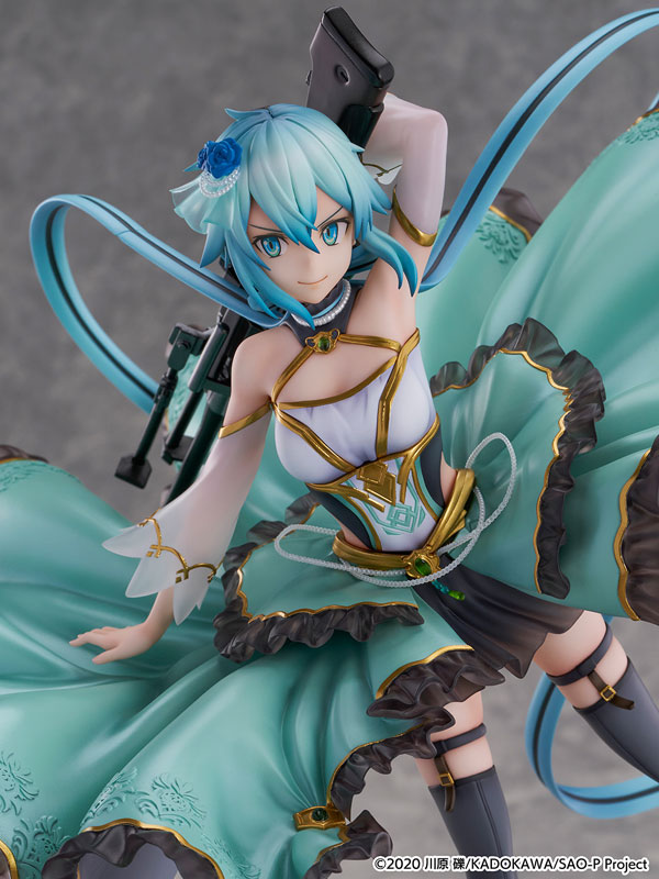 SHIBUYA SCRAMBLE FIGURE Sword Art Online Sinon -Crystal Dress Ver.- 1/7