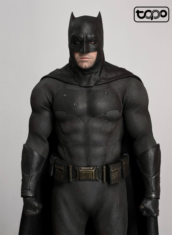 Desert Batman BVS Light Armor Head Sculpture