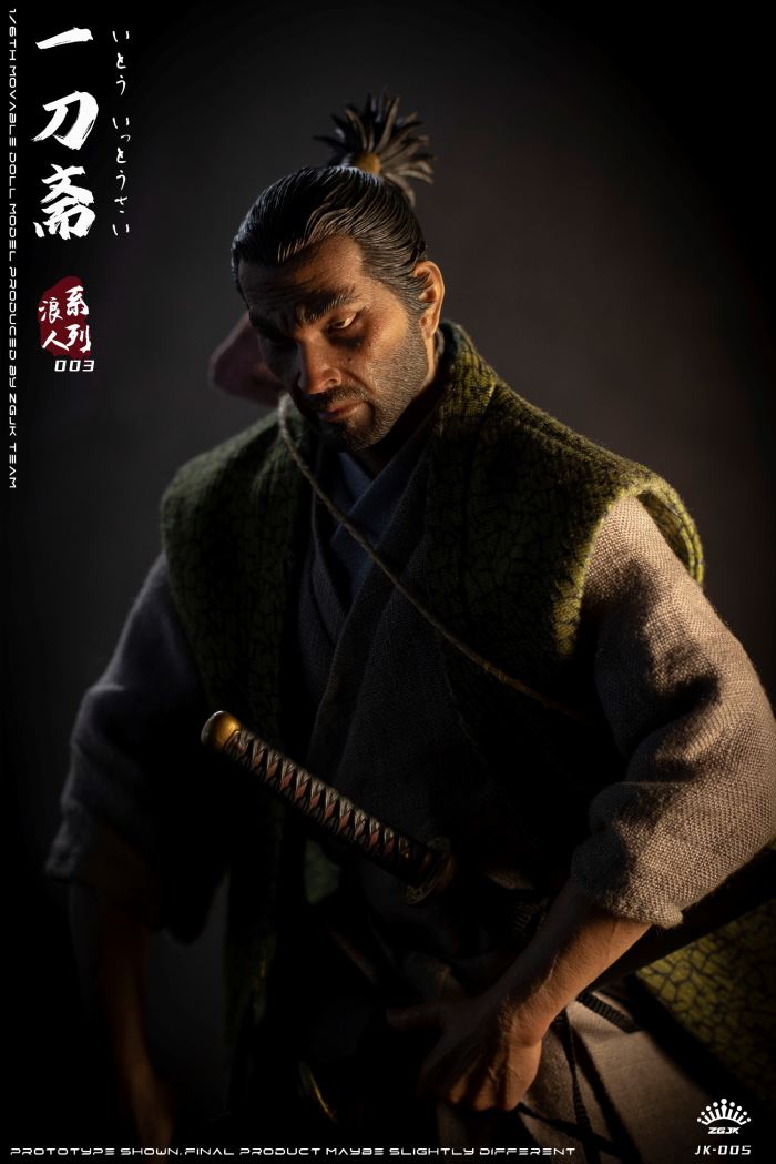 Ronin Series-Ito Ittosai movable doll (JK-005) 1/6