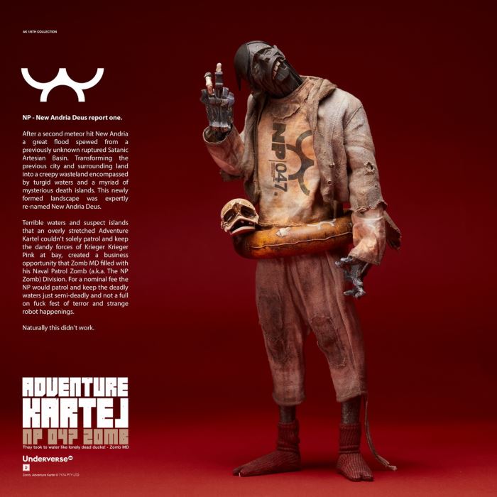 Navy Patrol Zombie 047 & Ruin Guard Zombie PA3