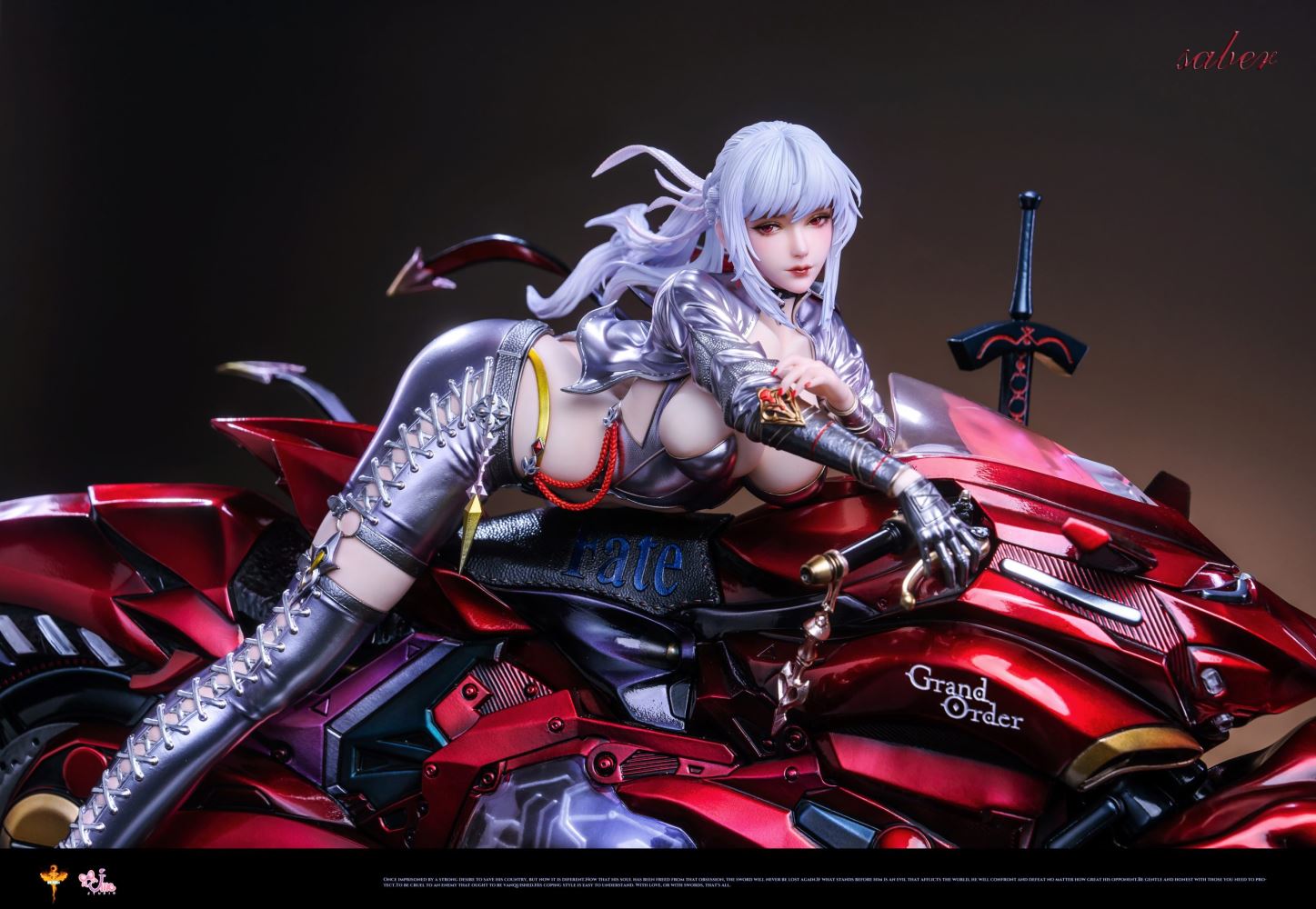 Saber Alter Artria Pendragon Motorcycle [Red Mode] - Fate/Grand Order