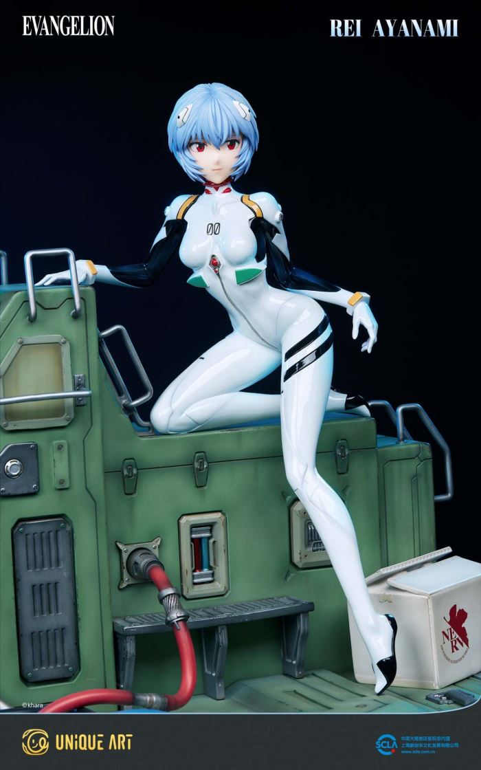 Rebuild of Evangelion Rei Ayanami (Test Plugsuit Ver.) 1/4