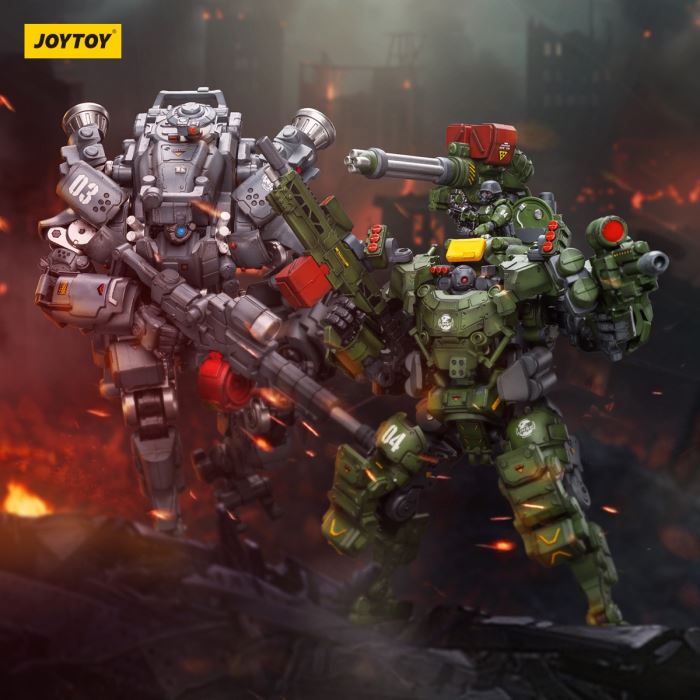 Ares 86-II 03 high-mobility assault machine/Ares 86-II 04 heavy fire defense mecha 1/25