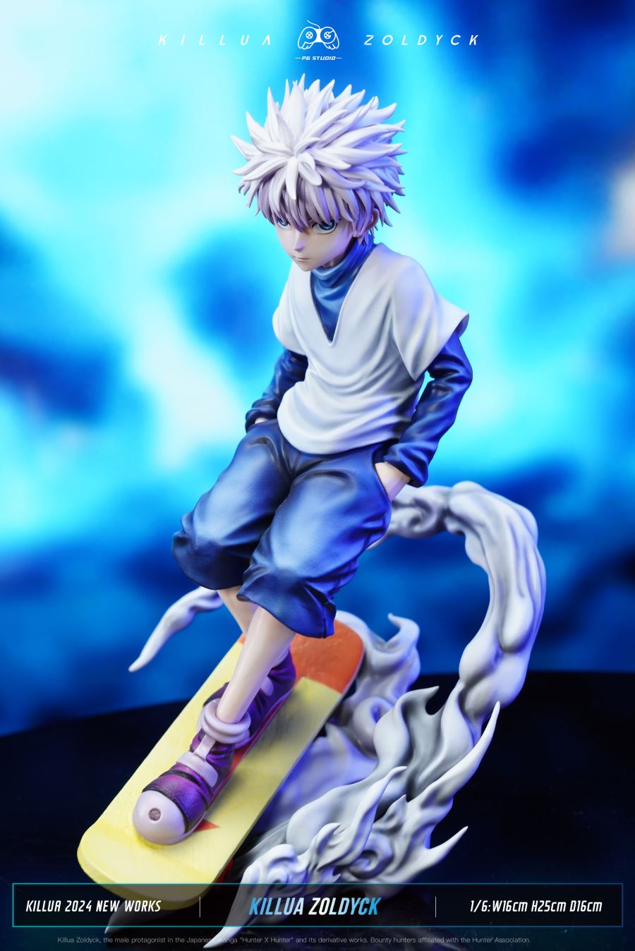 Skateboard Killua Zoldyck - Hunter x Hunter 1/6