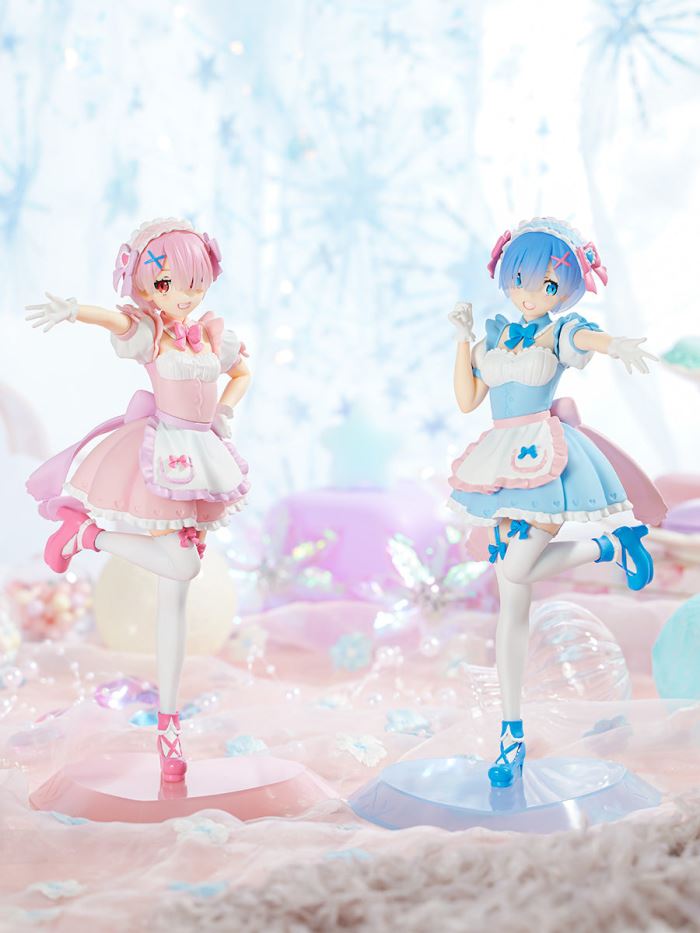 TENITOL Yumekawa Maid Rem & Ram Bonus Set