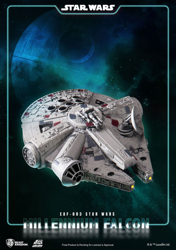 Egg Attack Floating #003 Star Wars Millennium Falcon