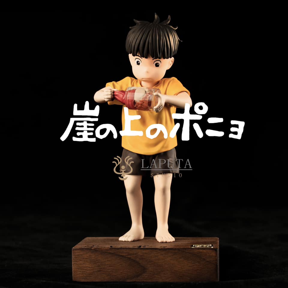 Sosuke & Ponyo - Ponyo on the cliff