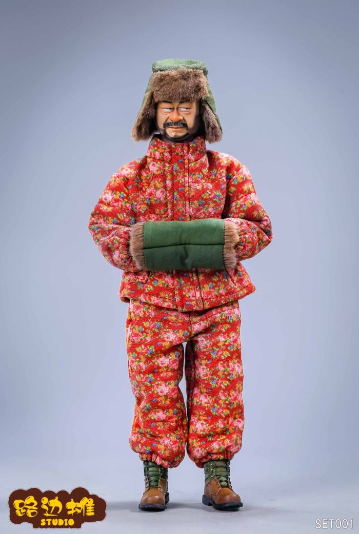 Erbin Brother Flower Cotton Jacket Clothing Set (SET001) 1/12