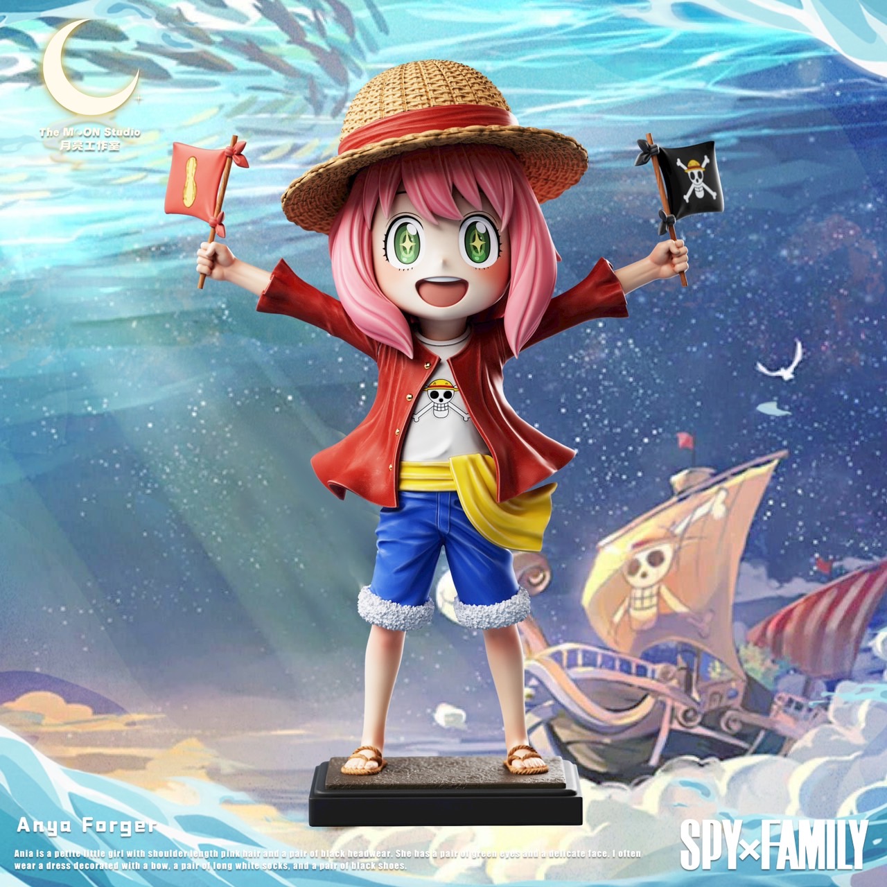 Anya cos Luffy