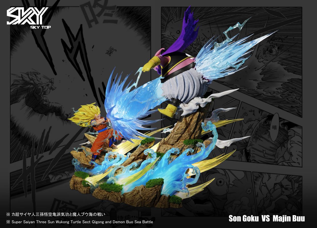 Goku vs Majin Buu - Dragon Ball