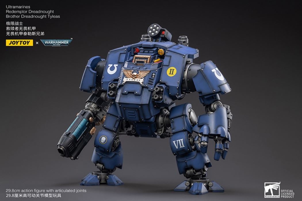Ultramarine Redeemer Dreadmecha Thales Brothers/Space Wolf Ragnar Blackmane/Brutal Bjorn 1/18