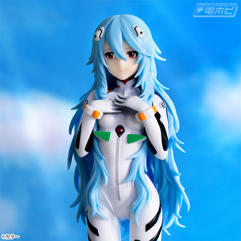 Shin Evangelion Movie Super Premium Figure Rei Ayanami Long Hair Ver