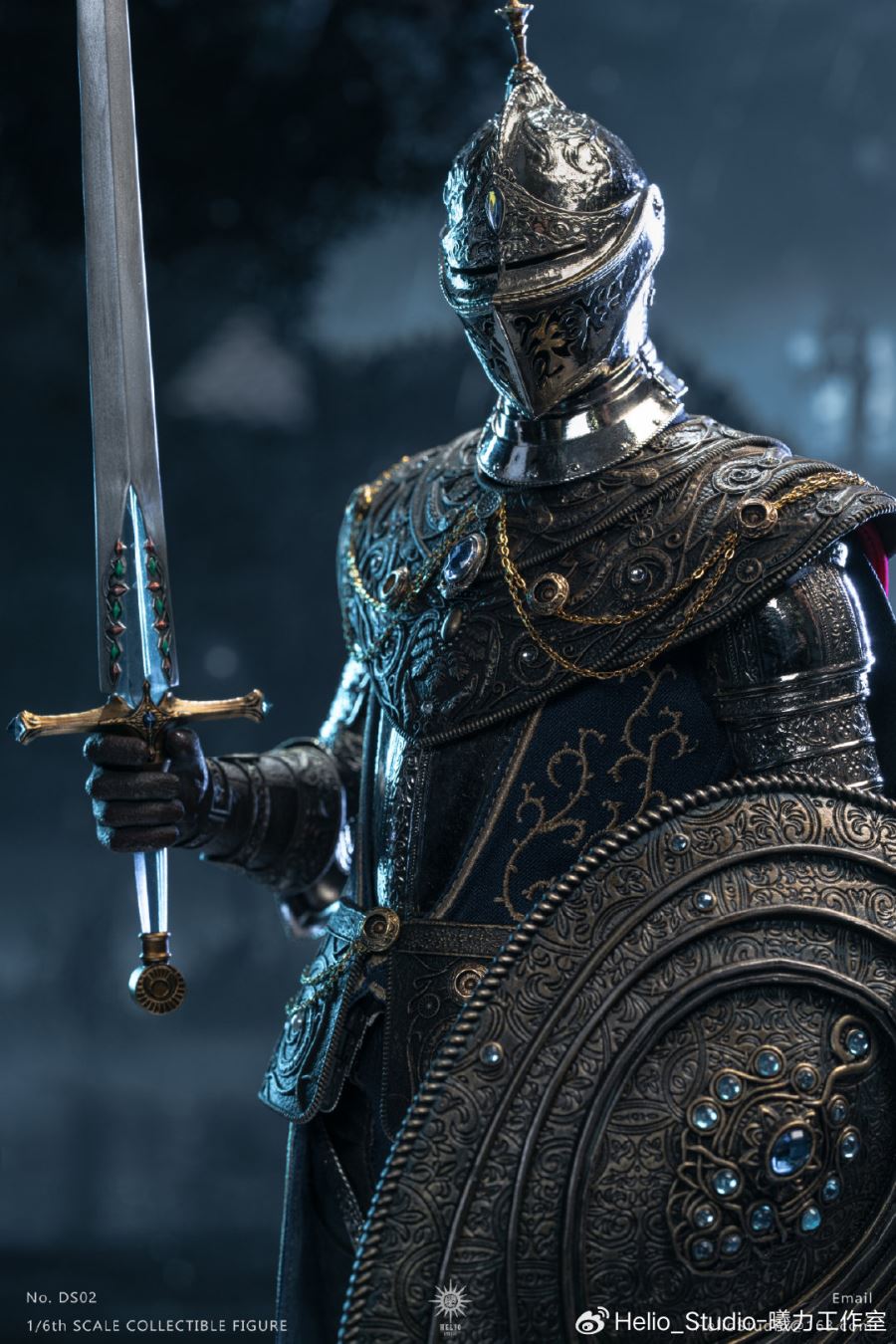 Enchanted Knight #DS02 White Copper - Original 1/6