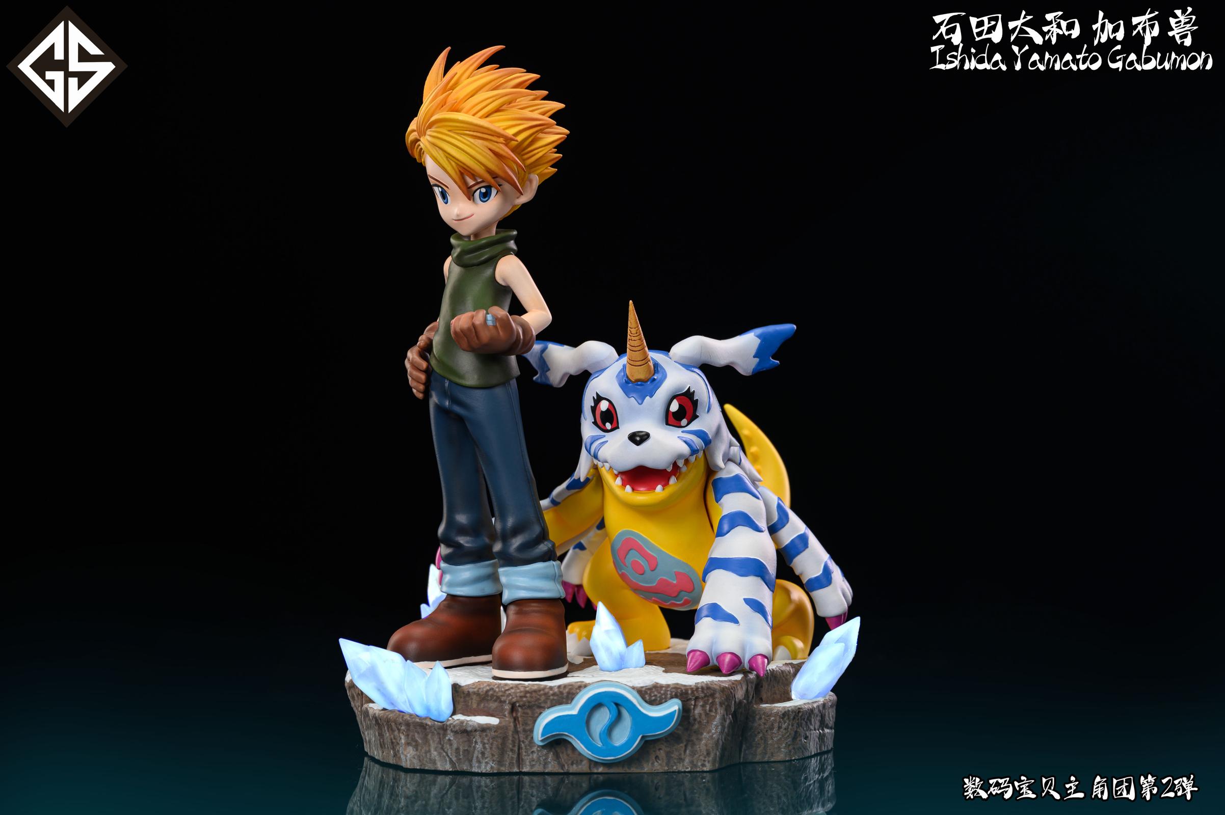 MH Scale Ishida Yamato VS Gabumon – Digimon Resin Statue – GS Studio