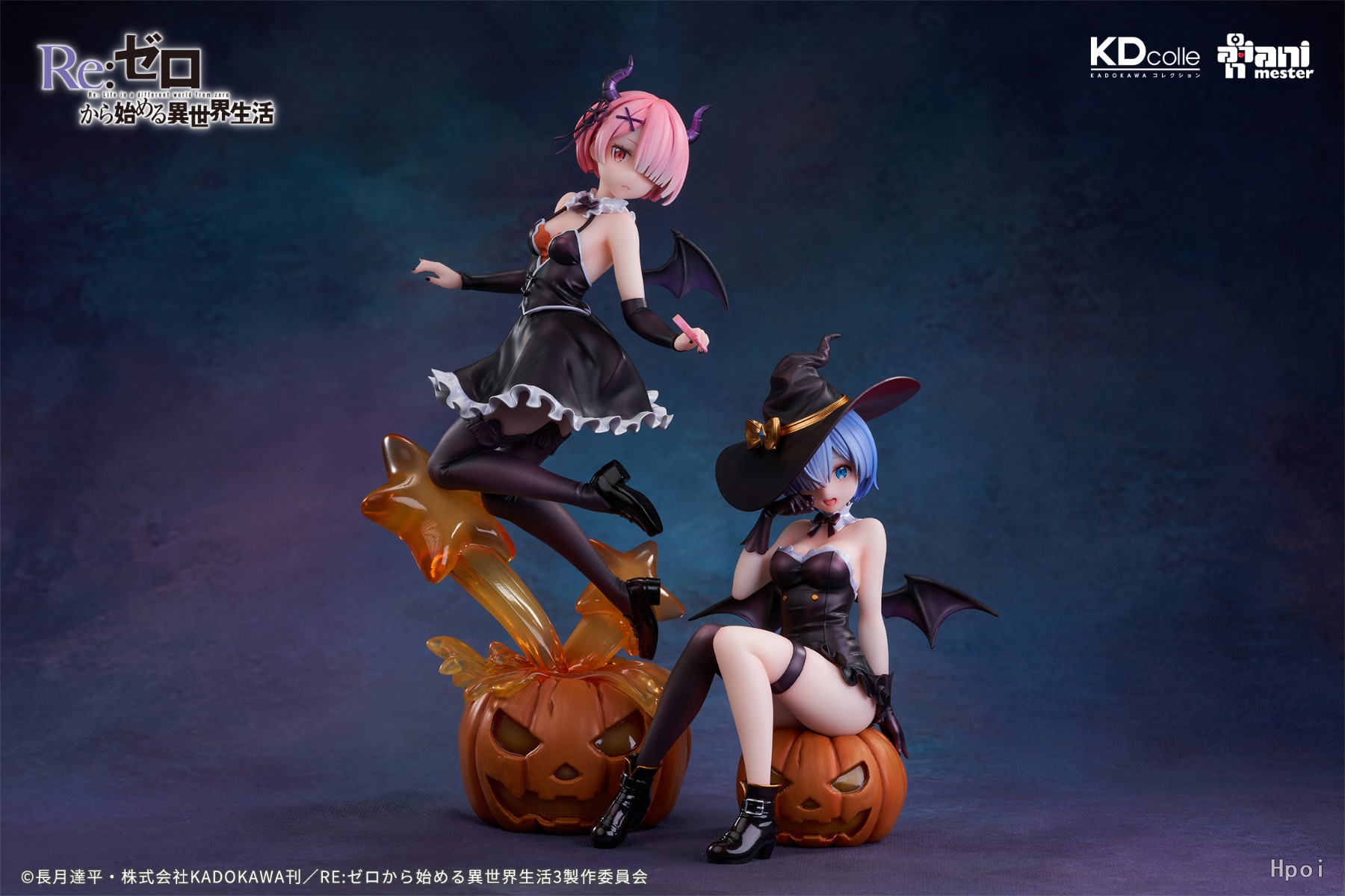 KDcolle Re:ZERO Rem & Ram : Phantom Night Wizard ver. 1/7