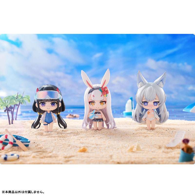 Azur Lane Summer Swimsuit Complete Model Chibi Figure Vol.1 Set of 3 Figures