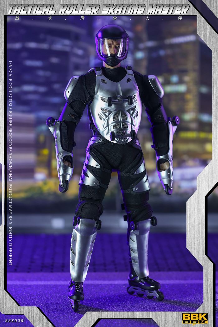 Soldier Tactical Roller Skating Master Hand-made Model 1/6