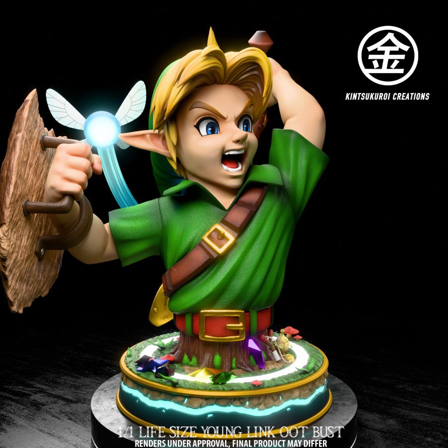 YOUNG LINK OOT 1/1 Lifesize Bust