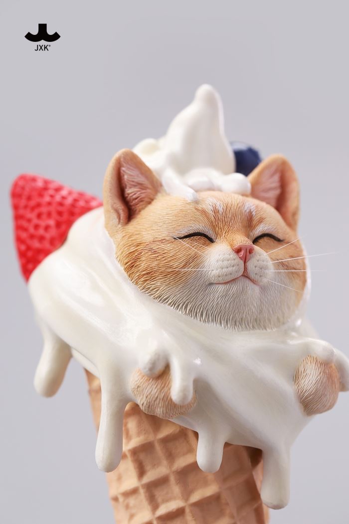 Kitty Cone Figurine