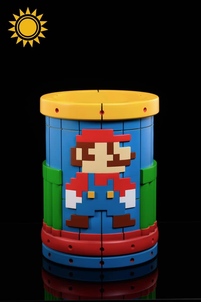 Mario Trash Can