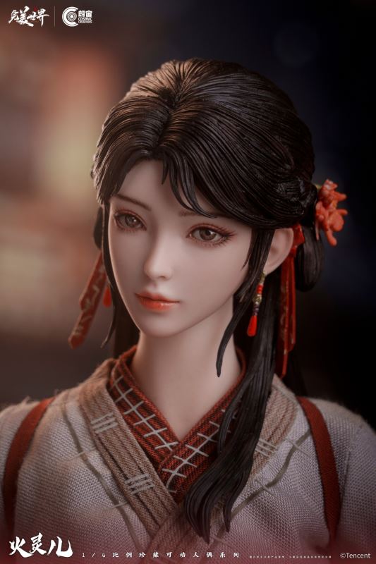 Silicone Version Huo Ling Er - Perfect World 1/6