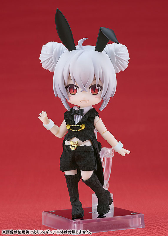 Nendoroid Doll Outfit Set Bunny Suit (Black / White)