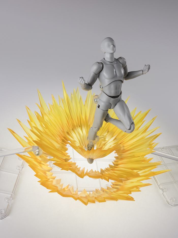 Tamashii EFFECT Series SHOCK IMPACT Yellow Ver. for SHFiguarts