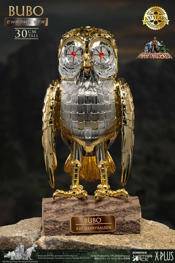 Ray Harryhausen 100th Anniversary - Baby Bird Bubo (Electroplated Version)