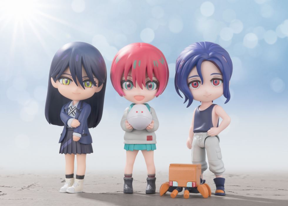 Figuarts mini Amaterasu Yuzuruha (Machu) & Nyaan & Shuji Ito