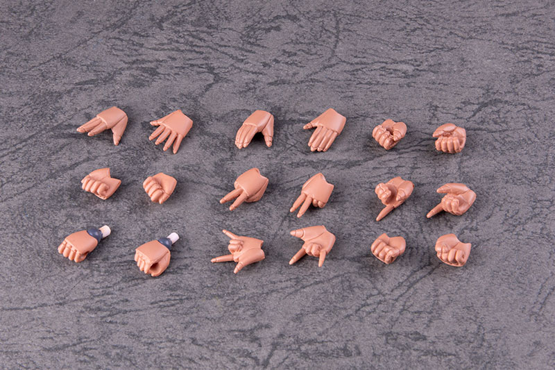 Polynian Hand Part Set (Brown Flesh)