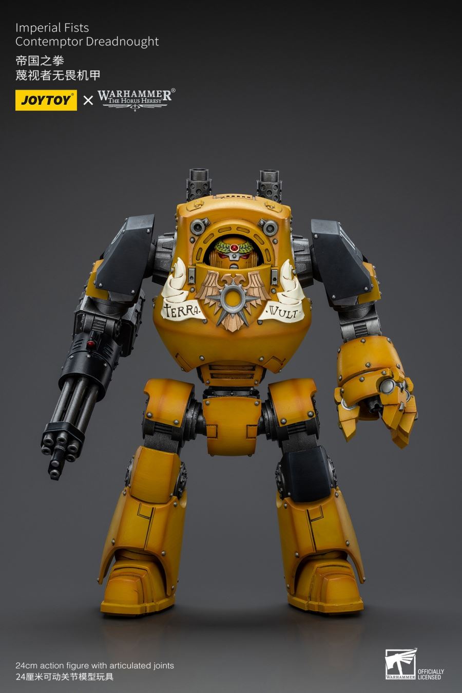 Imperial Fist Contemptor Dreadnought/Cavalry Terminator Sergeant/Cavalry Terminator 1/18