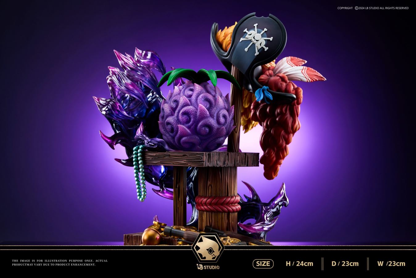 Table fruit Series #2 Yami Yami no Mi - One Piece