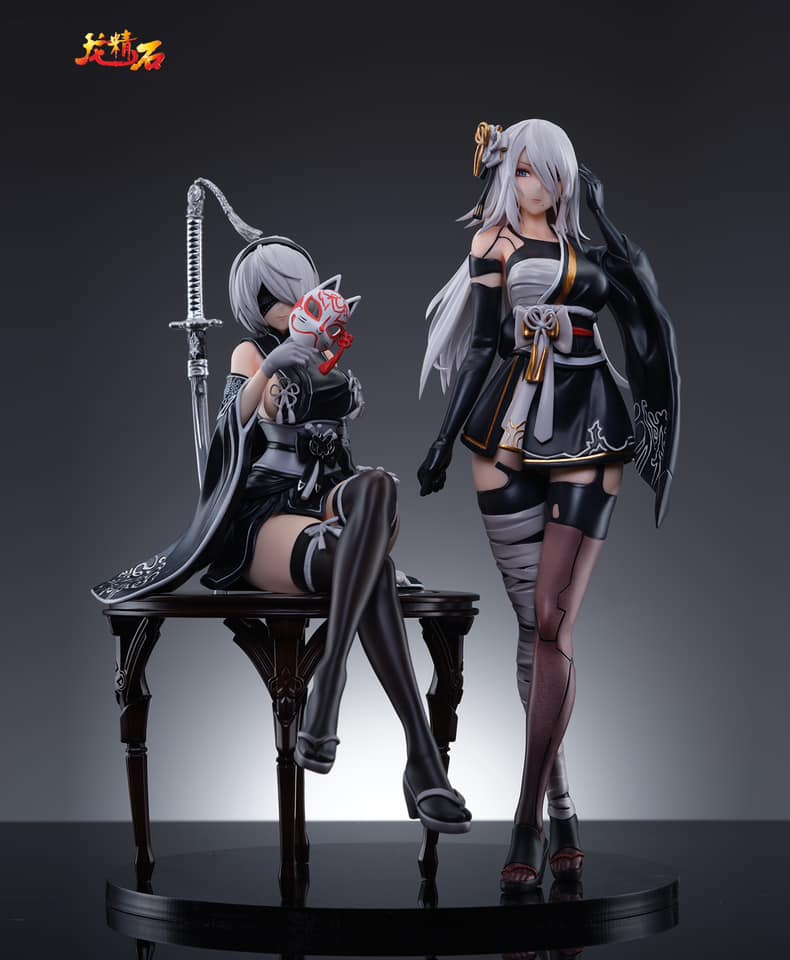 GODDESS OF VICTORY NIKKE X NIER AUTOMATA 2B & A2 1/7 (DRAGON ESSENCE STUDIO)