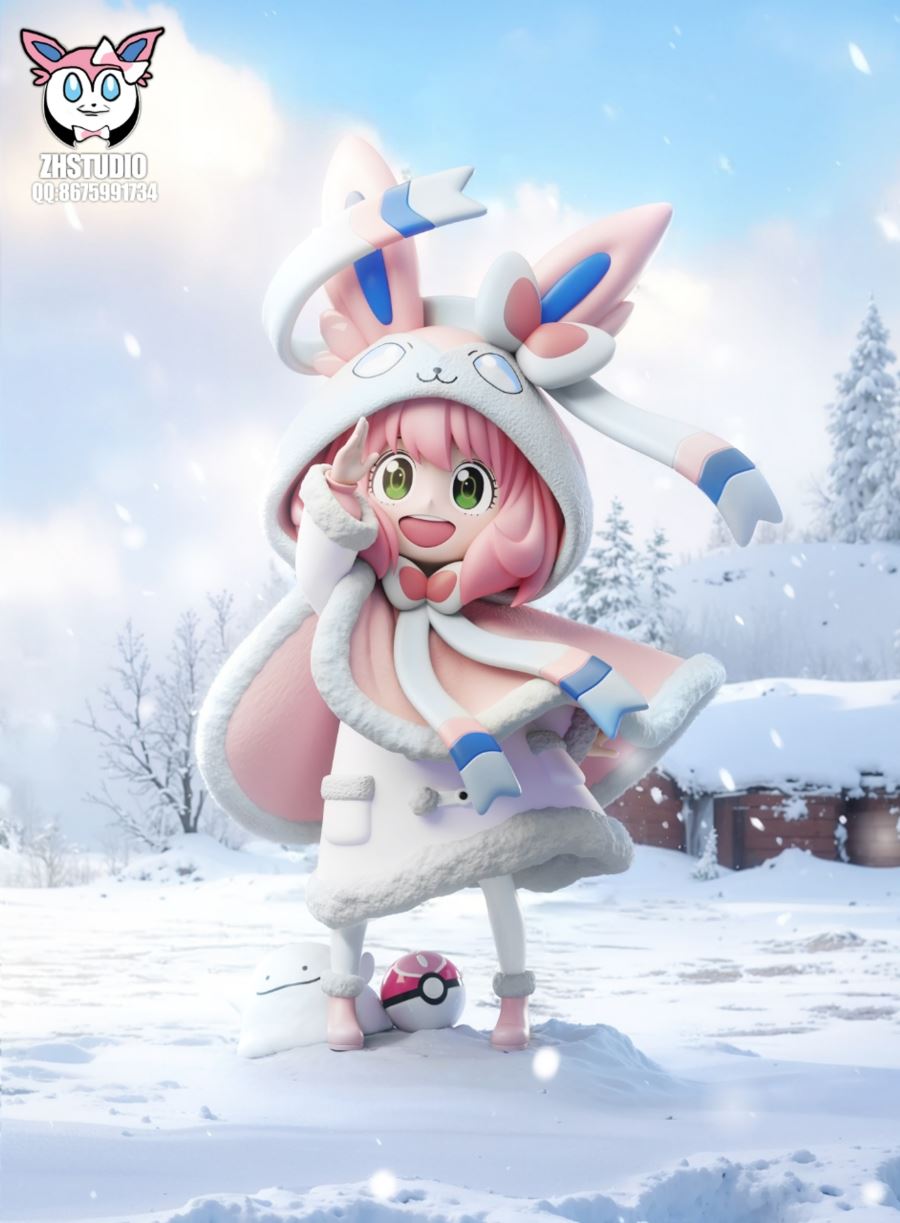 Anya cos Sylveon - SPY X FAMILY