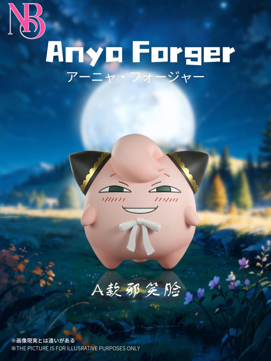 Anya Forger Cosplay Cleffa – SPY X FAMILY Pokemon