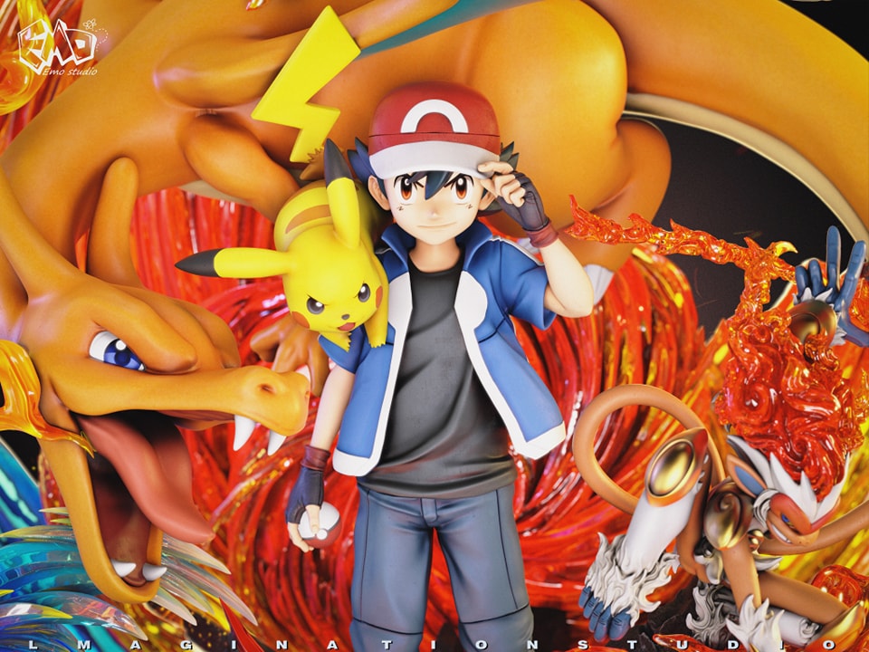 Champion Ash Ketchum - Pokemon