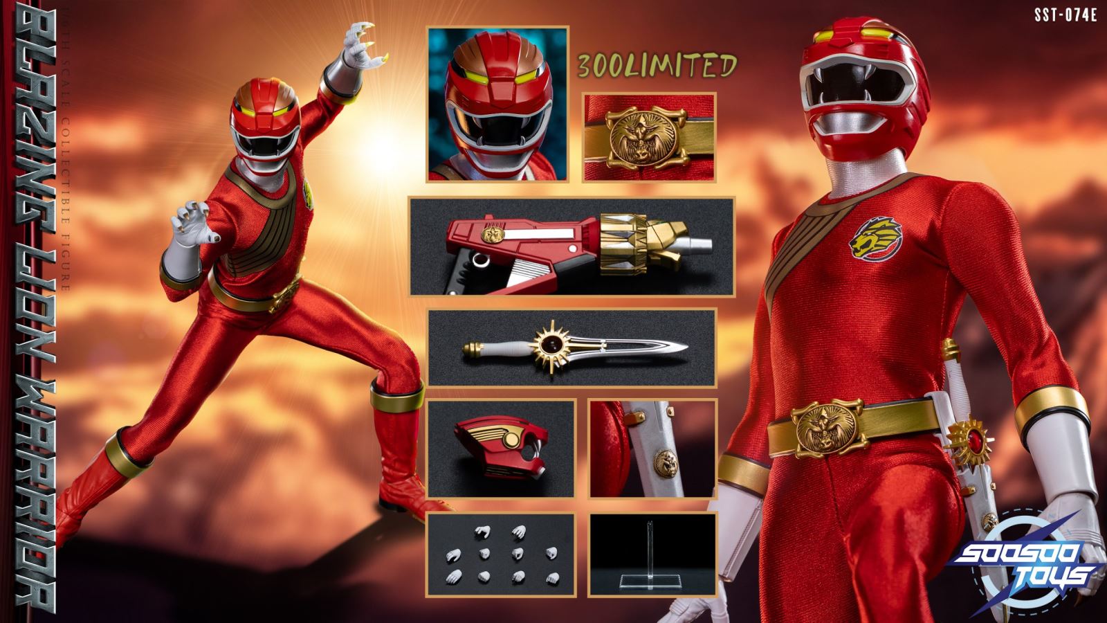 Blazing lion warrior [SST074E]