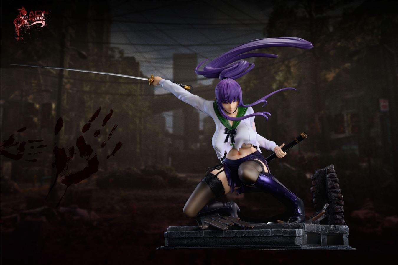 Busujima Saeko - Highschool of the Dead 1/4