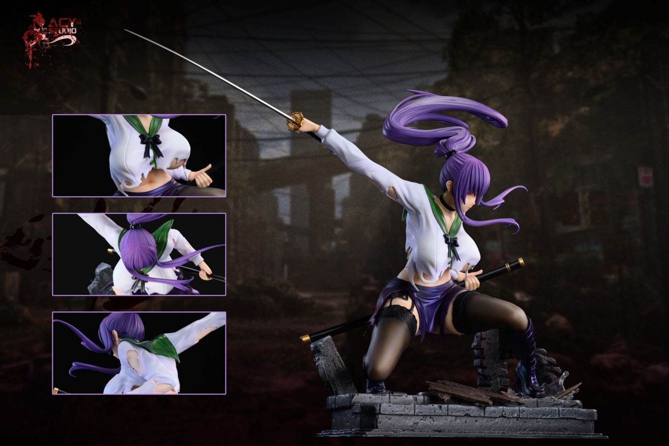Busujima Saeko - Highschool of the Dead 1/4