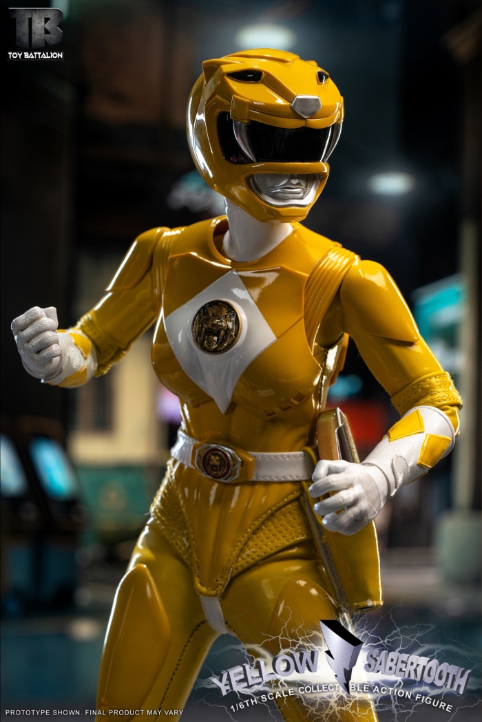 Yellow Sabretooth Tiger Warrior & Pink Pterosaur Warrior