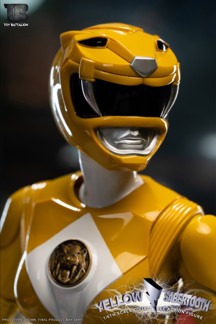 Yellow Sabretooth Tiger Warrior & Pink Pterosaur Warrior