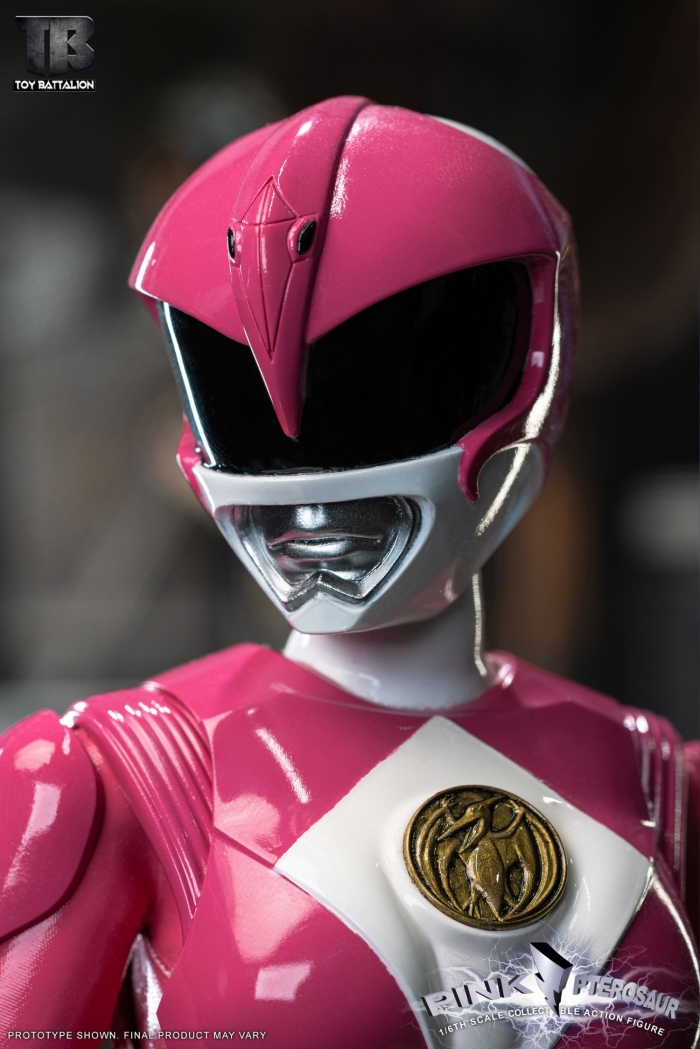 Yellow Sabretooth Tiger Warrior & Pink Pterosaur Warrior